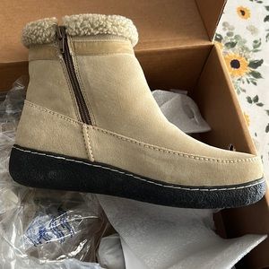 New lands end half boot